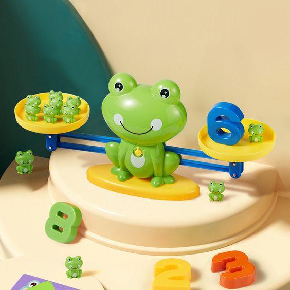Balancing Frog Educational Toy