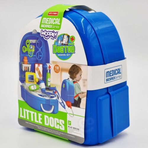 2 in 1 Kids Doctor Backpack Set