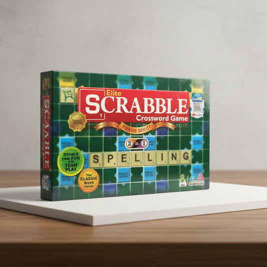 2-in-1 Scrabble & Ludo Game Set