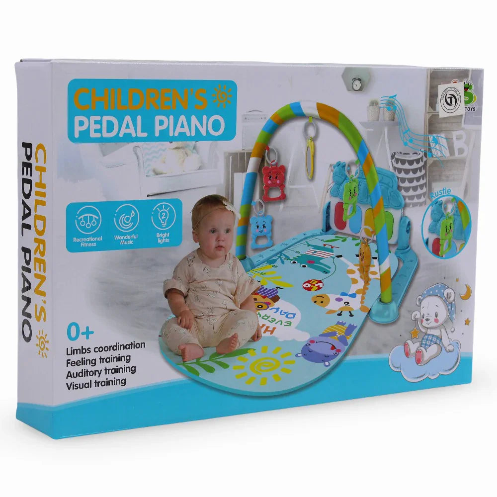 Children’s Pedal Piano Mat – Early Learning Musical Play Gym