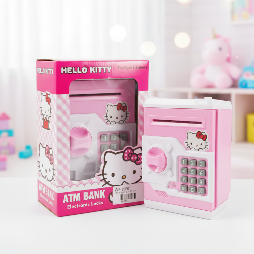 Hello Kitty Piggy Bank ATM Toy