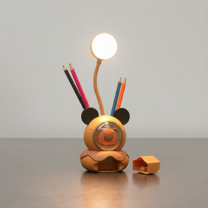 Cute Bear Rechargeable LED Table Lamp for Kids