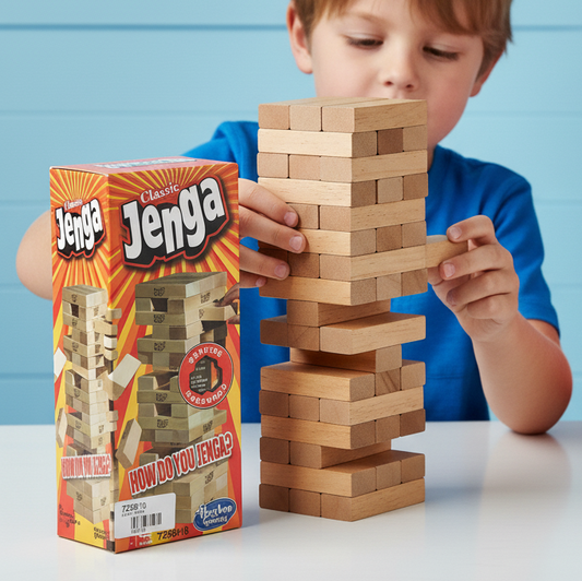 Jenga Classic Tower Game (48 Pieces)