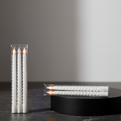 LED Tapered Candle – Battery Operated (set of 3)
