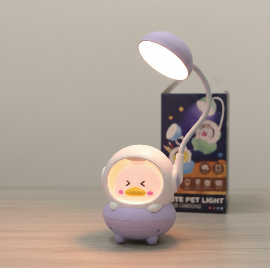 Cute Duck Rechargeable LED Table Lamp for Kids