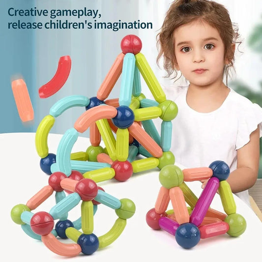 Magnetic Sticks Building Blocks Set | Creative STEM Construction Toy