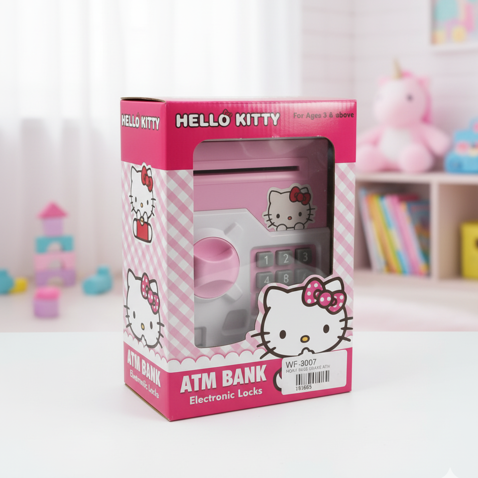 Hello Kitty Piggy Bank ATM Toy
