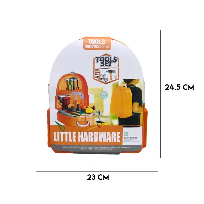 Junior Mechanic Bag with Colourful Tools Playset