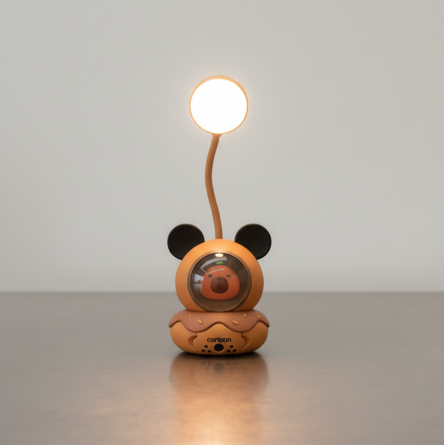 Cute Bear Rechargeable LED Table Lamp for Kids