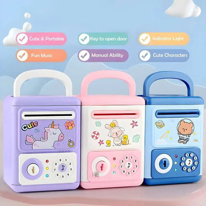 Kids Mini Bank Piggy Bank – Fun Way to Learn Saving