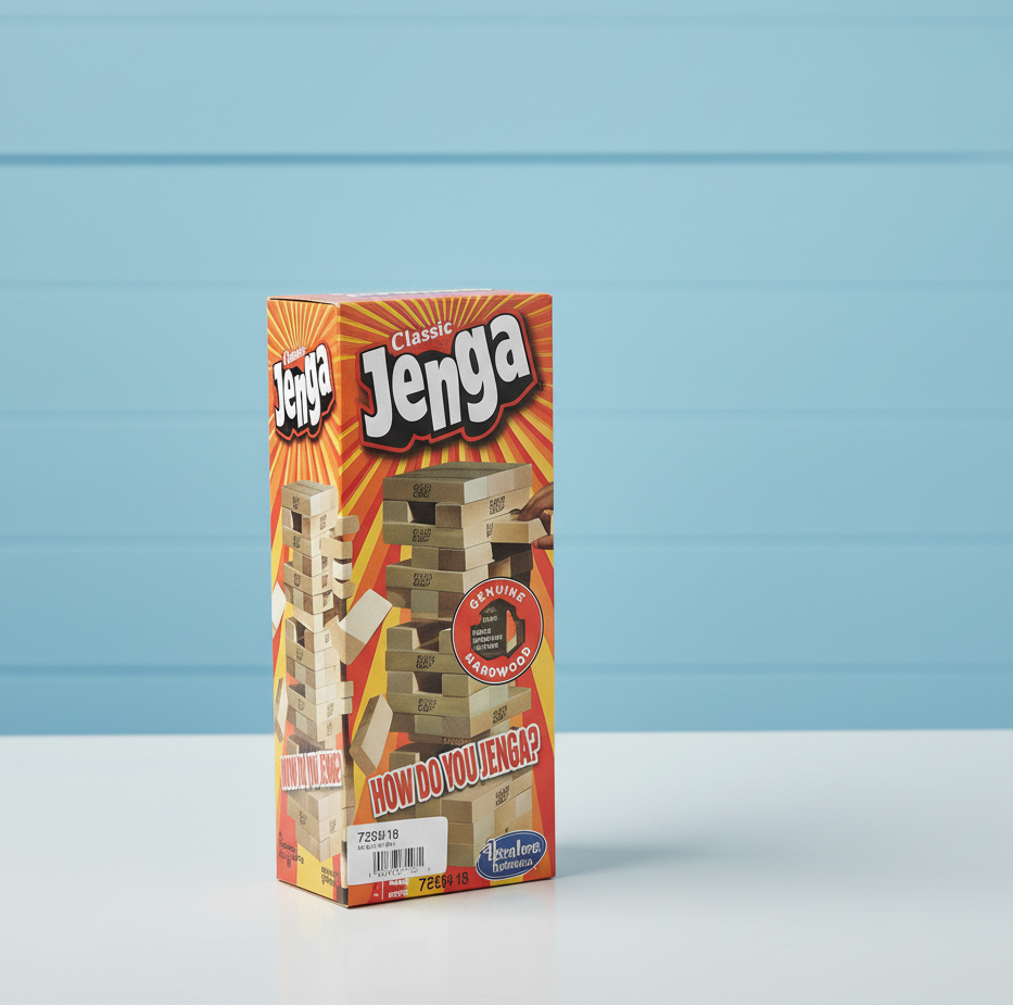 Jenga Classic Tower Game (48 Pieces)