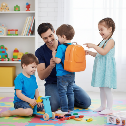 Junior Mechanic Bag with Colourful Tools Playset