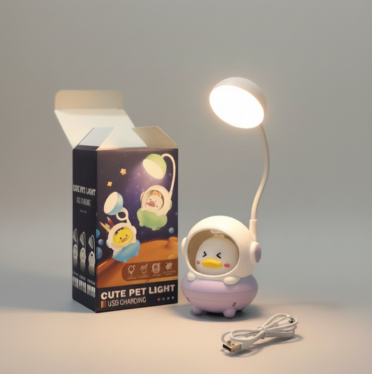 Cute Duck Rechargeable LED Table Lamp for Kids