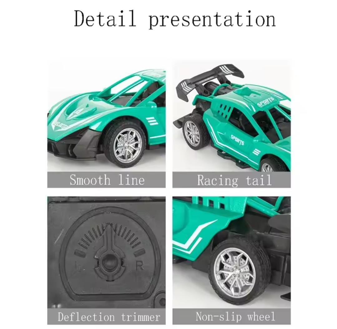 Remote Control & Charging High-speed Four-wheel Drive Alloy Climbing Car