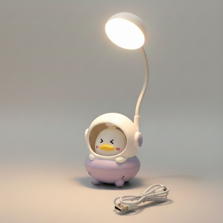 Cute Duck Rechargeable LED Table Lamp for Kids