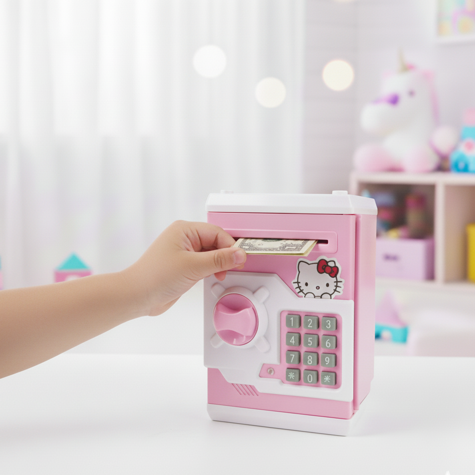 Hello Kitty Piggy Bank ATM Toy
