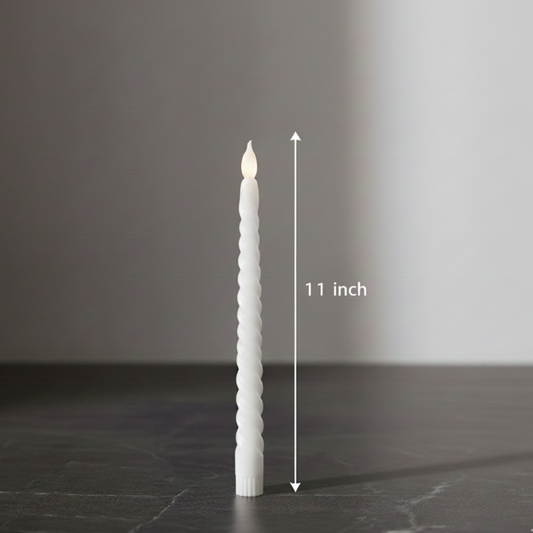 LED Tapered Candle – Battery Operated (set of 3)
