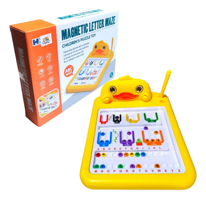 Magnetic Letter Maze – Duck Design ABC Puzzle Toy