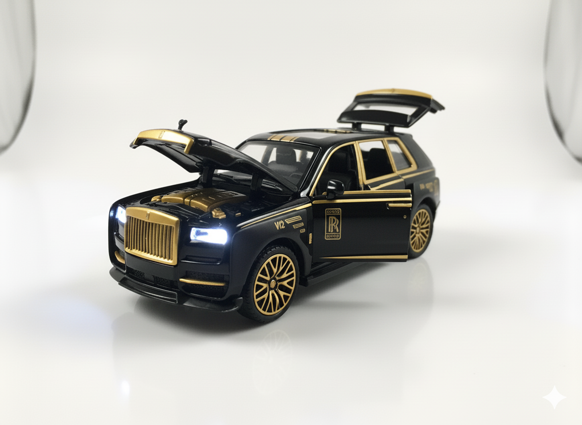 Rolls-Royce Cullinan Mansory SUV Alloy Diecast Luxury Model