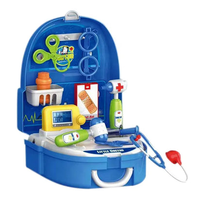 2 in 1 Kids Doctor Backpack Set