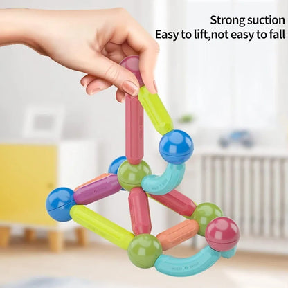 Magnetic Sticks Building Blocks Set | Creative STEM Construction Toy