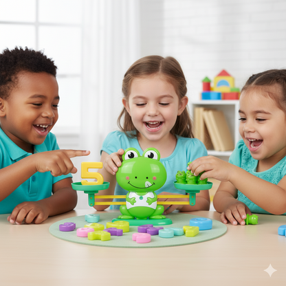 Balancing Frog Educational Toy