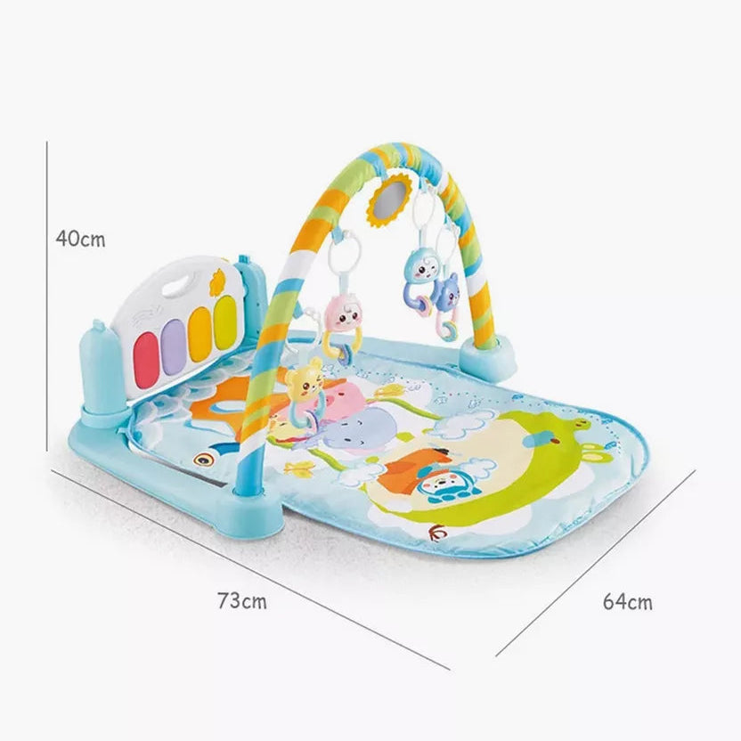 Children’s Pedal Piano Mat – Early Learning Musical Play Gym