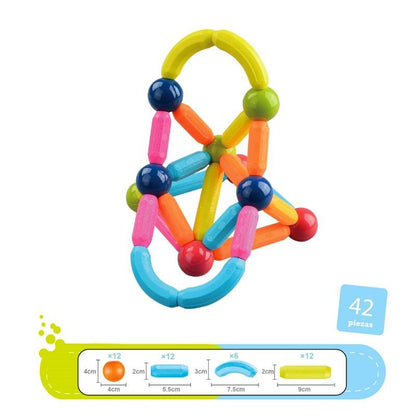 Magnetic Sticks Building Blocks Set | Creative STEM Construction Toy