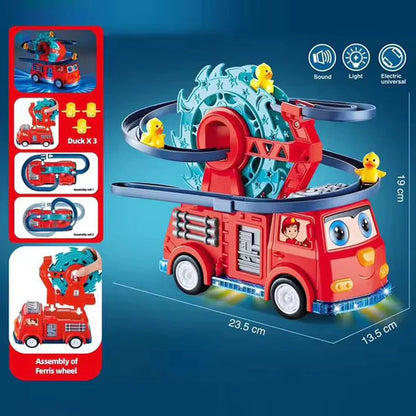 Fire Rail Car Duck Swivel Slide