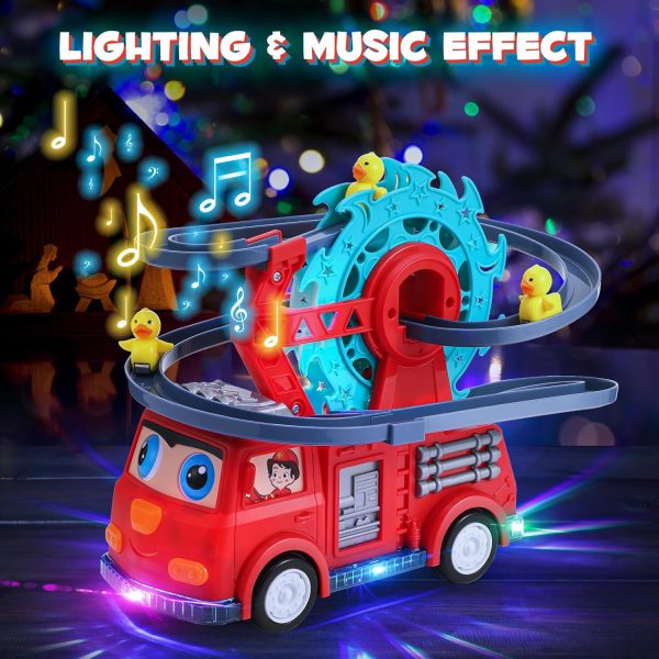 Fire Rail Car Duck Swivel Slide