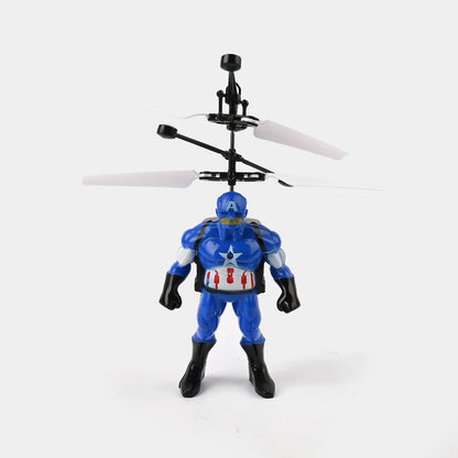 Flying Superhero Toy with Light – Hand-Controlled Flying Fun for Kids