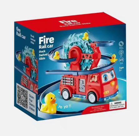 Fire Rail Car Duck Swivel Slide
